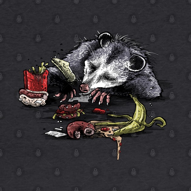 Possum Binge by Zascanauta